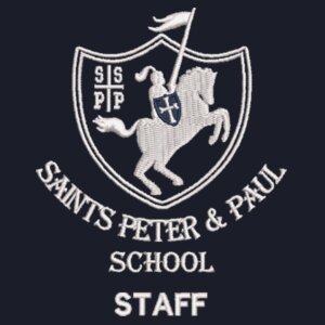 Staff - SSPP Cross Logo - Slub Fleece 1/4 Zip Pullover Design