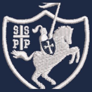 SSPP Cross Logo - Stripe Pom Pom Beanie Design