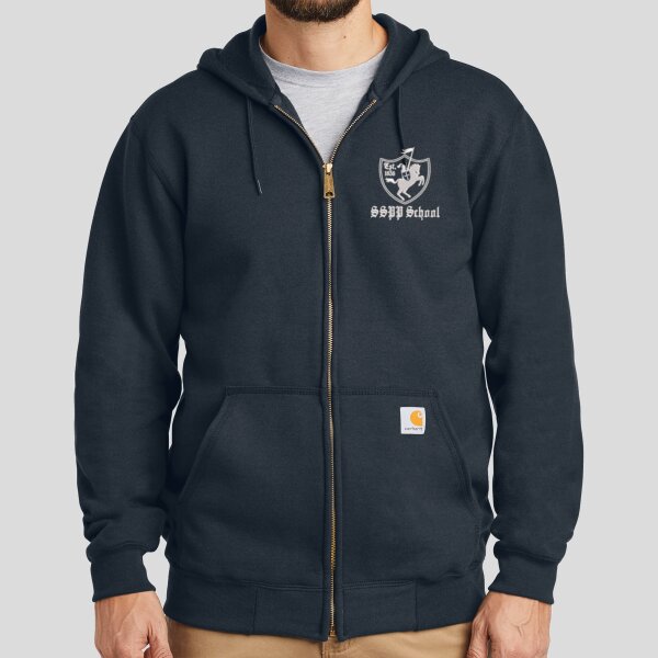 Est. 1836 Logo - Carhartt - Midweight Hooded Zip Front Sweatshirt Thumbnail