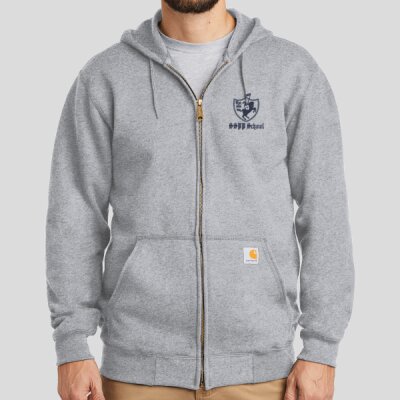 Est. 1836 Logo - Carhartt - Midweight Hooded Zip Front Sweatshirt Thumbnail