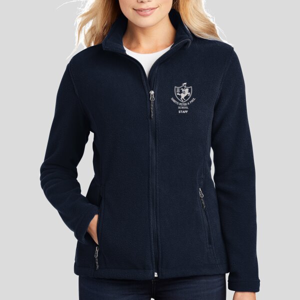 Staff - SSPP Cross Logo - Ladies Fleece Jacket Thumbnail