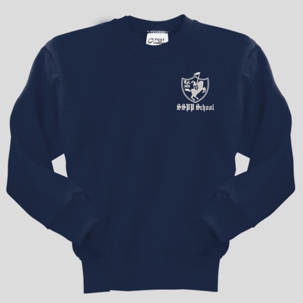 Est. 1836 Logo - Youth Core Fleece Crewneck Sweatshirt Thumbnail