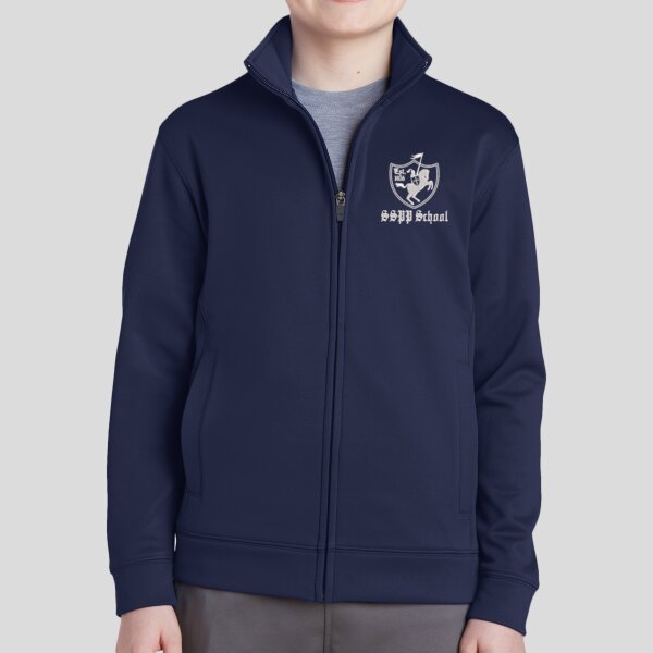 Est. 1836 Logo - Youth Sport Wick ® Fleece Full Zip Thumbnail
