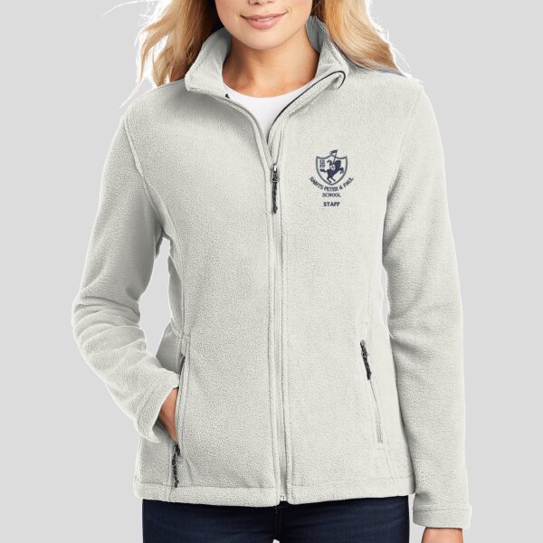 Staff - SSPP Cross Logo - Ladies Fleece Jacket Thumbnail