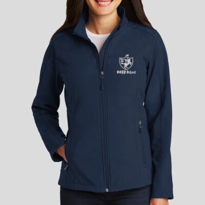 SpiritWear Est. 1836 Logo w/ Back Logo - Ladies Core Soft Shell Jacket Thumbnail