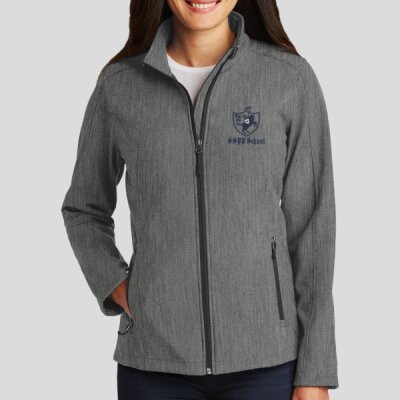 SpiritWear Est. 1836 Logo w/ Back Logo - Ladies Core Soft Shell Jacket Thumbnail