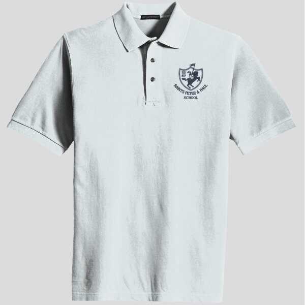 SSPP Cross Logo - Men's Pique Knit Polo Thumbnail