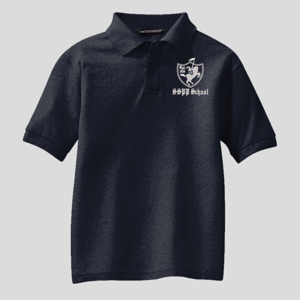 Est. 1836 Logo - Youth Silk Touch™ Polo Thumbnail
