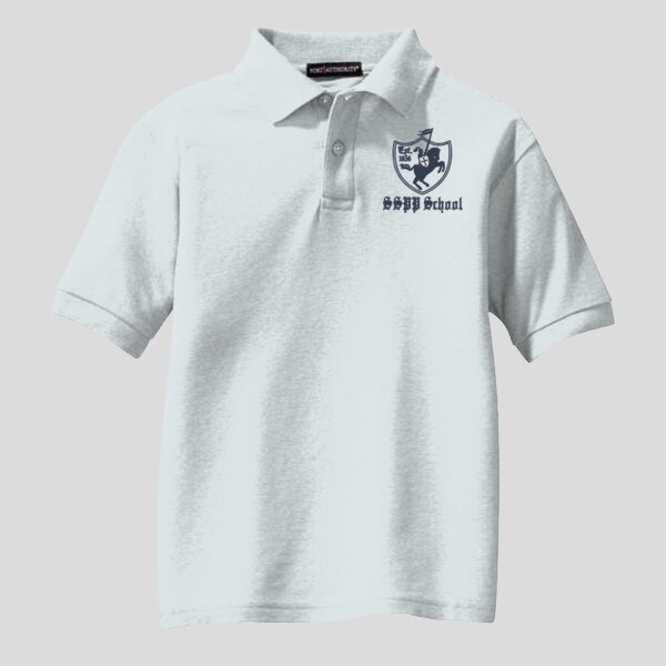 Est. 1836 Logo - Youth Silk Touch™ Polo Thumbnail