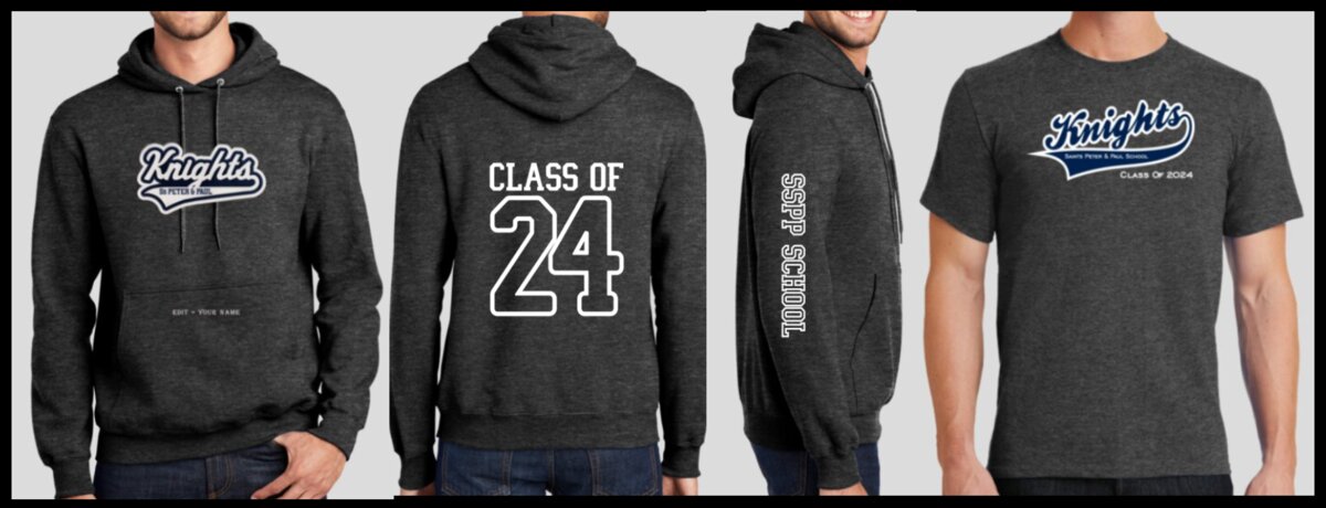 SSPP Class of 2024 8th Grade Hoodie & 2 T-shirt Package - Adult Thumbnail